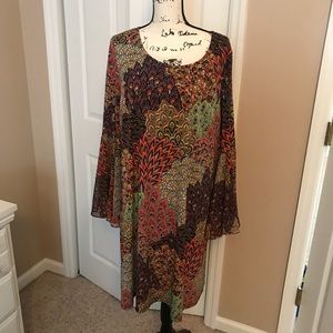 NWT Flare Sleeve Dress